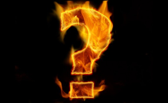 Burning Question Mark - The Out Of My Mind Blog