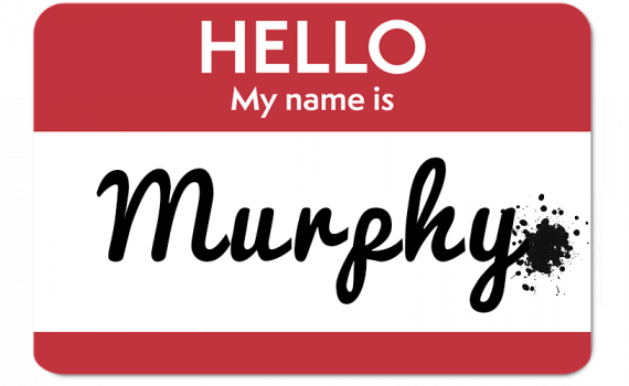 Murphy's Name Tag - The Out Of My Mind Blog