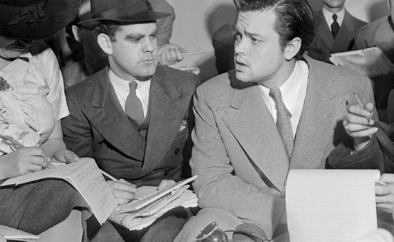 Orson Welles with Reporters - The Out Of My Mind Blog