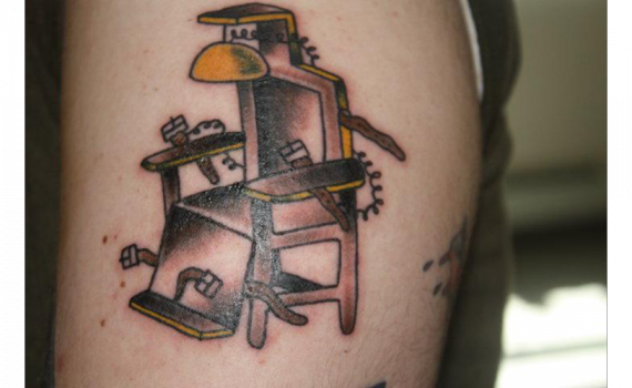 Electric Chair Tattoo - The Out Of My Mind Blog