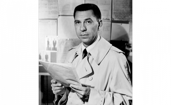 Jack Webb as Joe Friday - The Out Of My Mind Blog