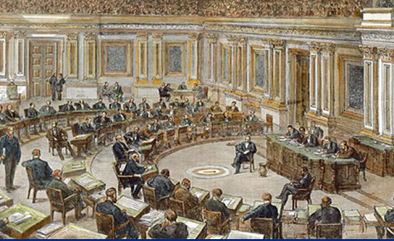 US Senate Woodcut - The Out Of My Mind Blog