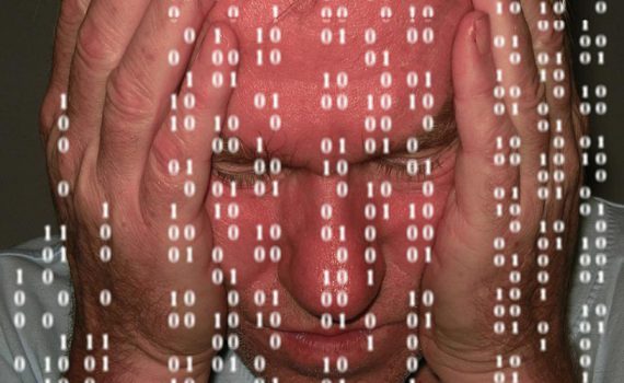 Man Overwhelmed By Digital - The Out Of My Mind Blog