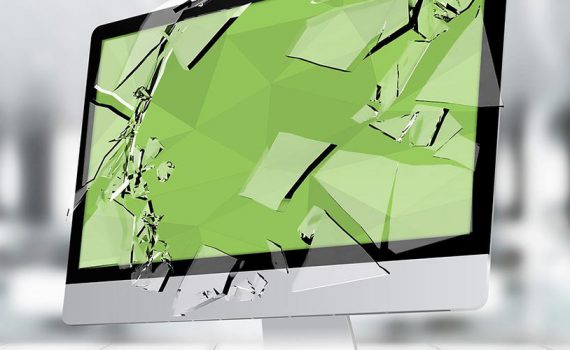 Broken Computer Screen - The Out Of My Mind Blog