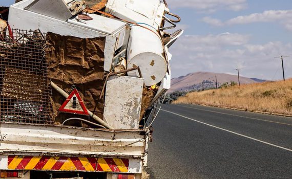 Truck Loaded Down With Junk - The Out Of My Mind Blog